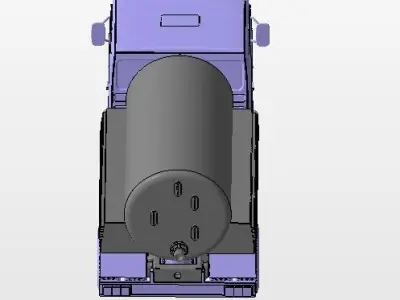 Roman Truck  3D print model