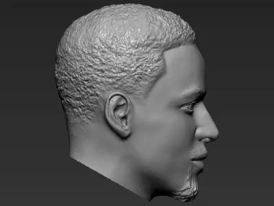 Stephen Curry standard version only mesh 3D model