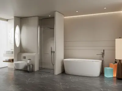 Bathroom 104 3D model