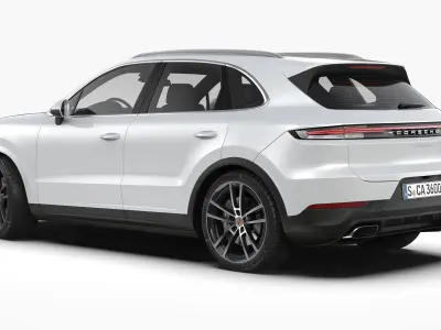 Porsche Cayenne 2024 3D model get