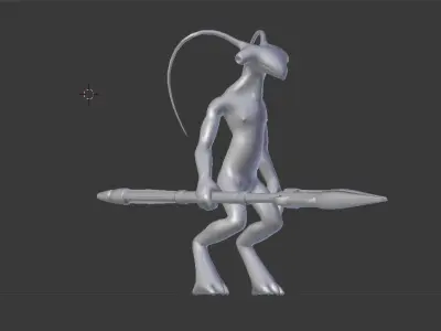 Zoid Creature Free low-poly 3D model