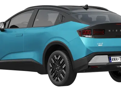 Nissan Leaf 2026 3D model