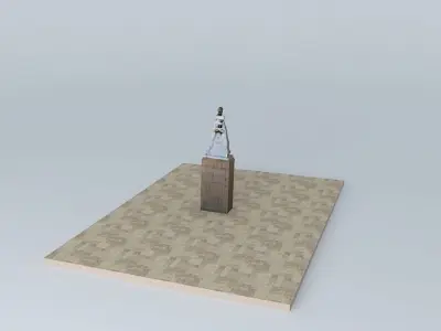 STATUE OF DR FELIX RODRIGUEZ OF THE SOURCE IN SANTA POLA Free 3D model