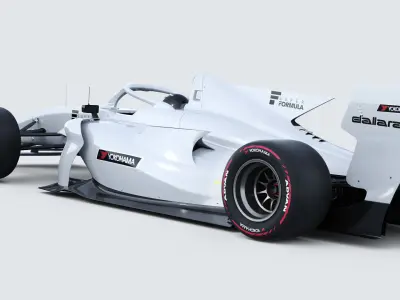 Super Formula Template 2022 3D model