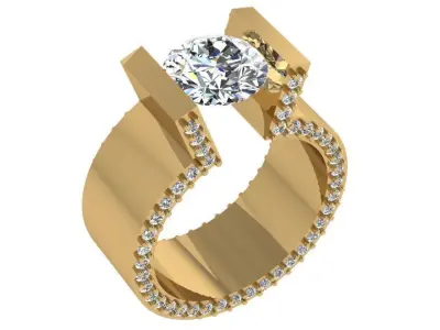 Illusion Ring 4523 3D print model