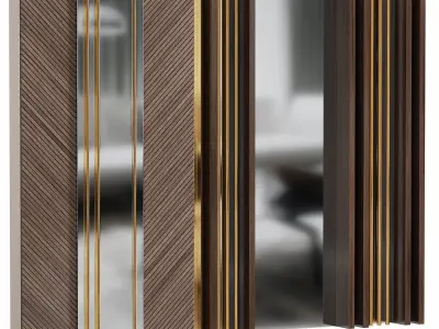 Panel by Pinterest 3D model 6