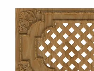 Decorative panel STL 3D model purchase