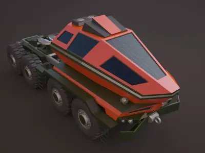 MAZ3 CONCEPT all-terrain vehicle tractor unit 3D model