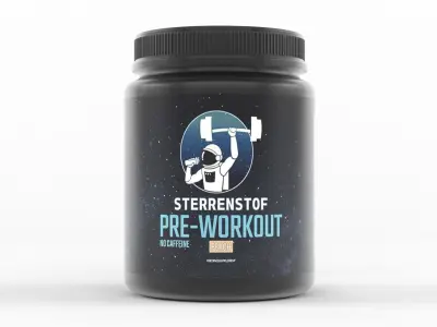 Protein Powder 3D model 159