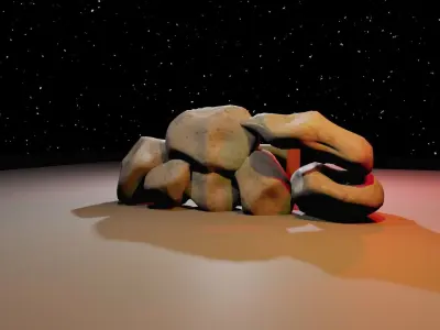 SWARD 3d model rock 3D model