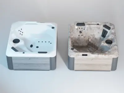 Jacuzzi Hot Tub Value 3 Seat  3D model