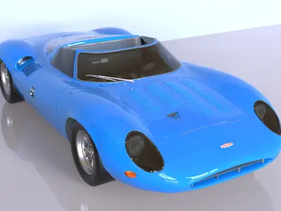 Jaguar 1959 3D model