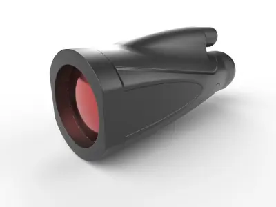 Monocular M02 Low-poly 3D model