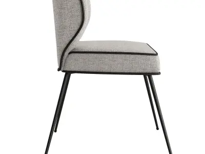 Wayne chair Low-poly 3D model