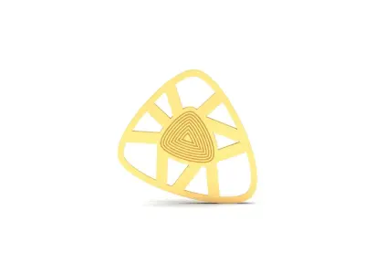 Women Pendant 3DM STL OBJ FBX Render Details 3D print model 7