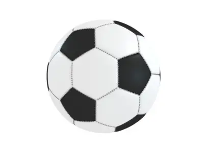 Football soccer ball 3D model buy