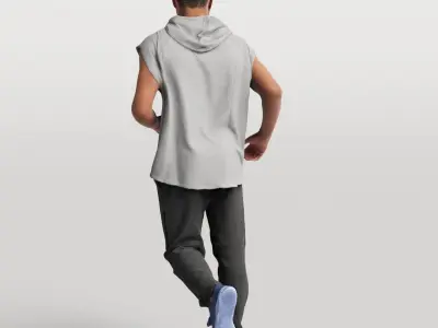 Humano Running Man 0805 3D model