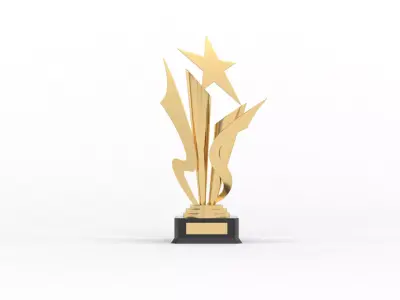 Trophy Cup Collection 3D model 13