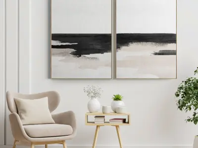 Photo Frame 120 Low-poly 3D model