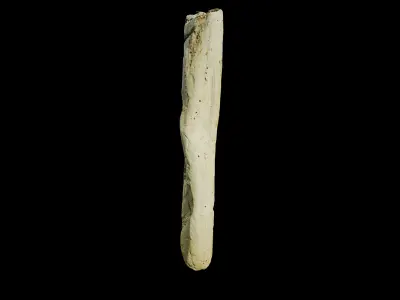 Anydrafts Old candle 02 Low-poly 3D model