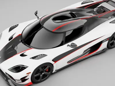 Koenigsegg Agera RS 7181 3D model