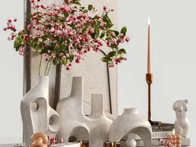 Decor set 003 3D model