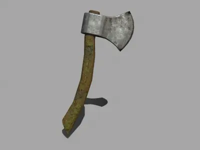 Axe 1 Low-poly 3D model