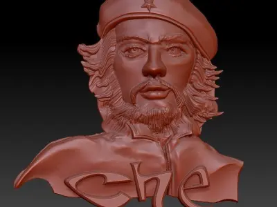 Che Guevara 3D print model