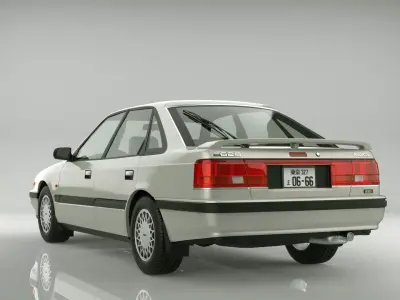 Mazda 626 HB 1990 3D model