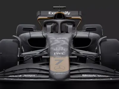 APX GP F1 car 3D model