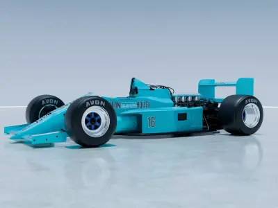 1987 March Leyton House 871 3D model