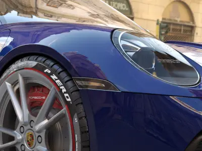 Porsche 911 Carrera Cabriolet 3D model