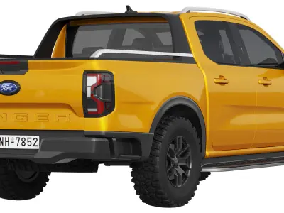 Ranger Wildtrak 2023 3D model
