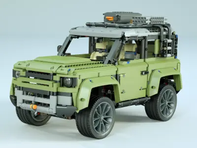 LEGO Jeep 4x4  3D model