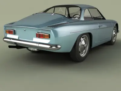 Renault Alpine A110 1100 3D model