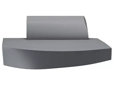 Modern Luxury Sofa 3D Model Low-poly 3D model