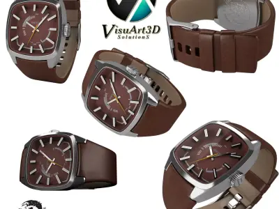 Men s Diesel Watch 4 3D model
