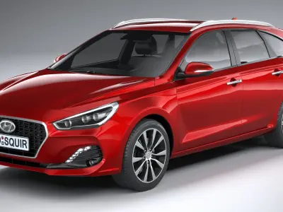 Hyundai i30 Wagon 2019 3D model