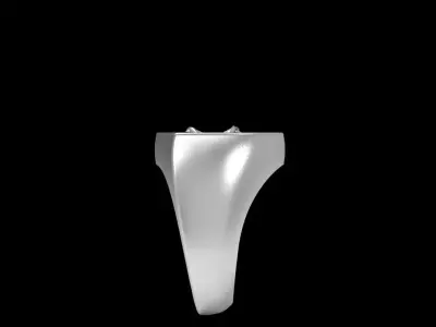 Mens Ring 001  3D print model