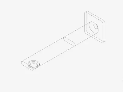 Wall Spout - Luxury - Green - Basin Low-poly 3D model