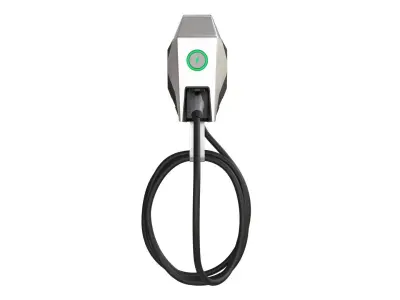 EV Charger 04 Low-poly 3D model