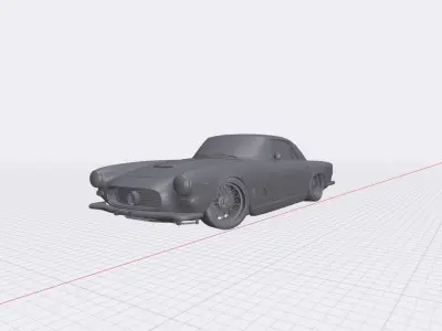 Maserati 3500GTI 3D print model