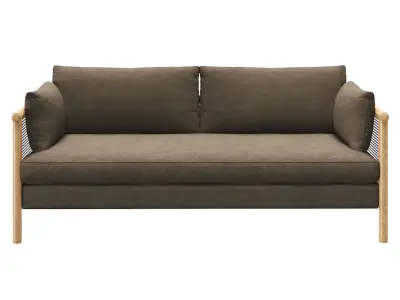 Soho Home Sydney Cane sofa 3D model