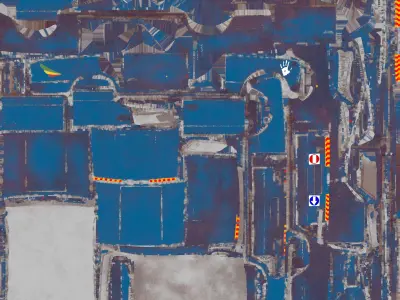 Realestic Car Animation in Blender 3D model