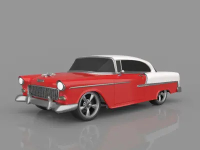 Chevrolet Bel Air 3D Model Ready to Print STL File 3D print model