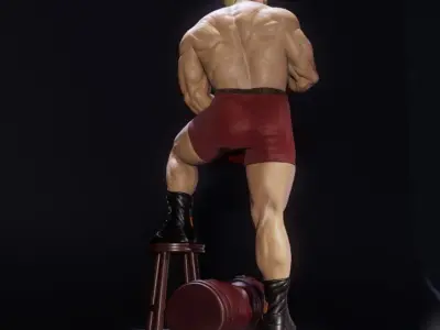 full pugilist 3D print model