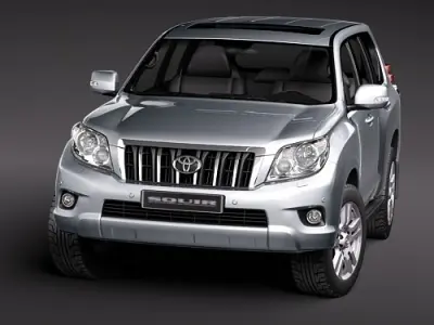 Toyota Landcruiser 2010 3D model