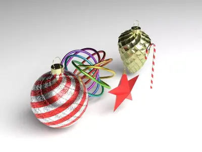 Christmas Balls 3D model
