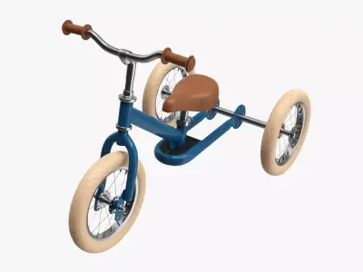 Balance 2-in-1 bike trike 3D model