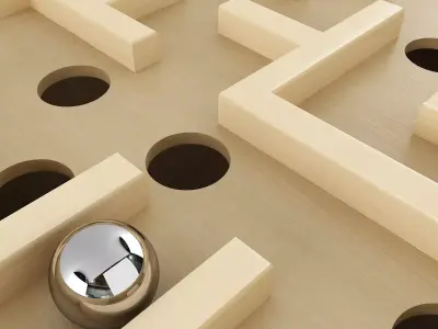 Labyrinth Game 3D model